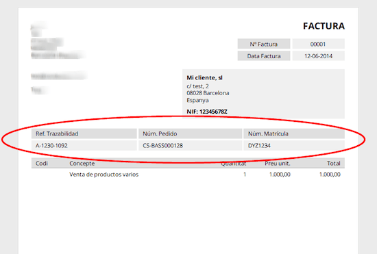 Ejemplo documento PDF con campos personalizados