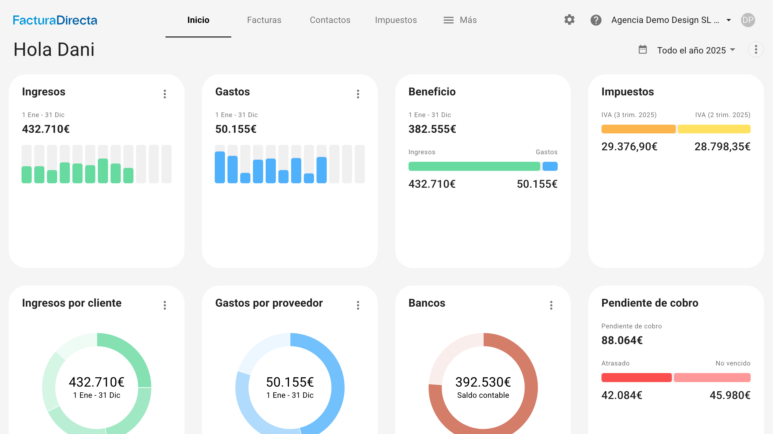 Crea la teva primera factura