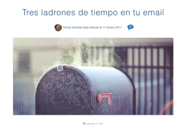 Productividad en tu email