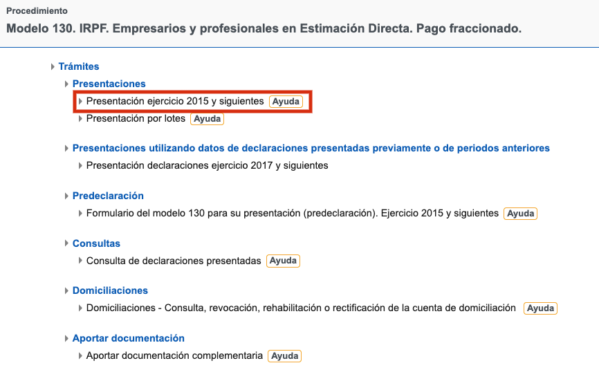 FacturaDirecta: ¿Crea tu Modelo 130 fácilmente desde FacturaDirecta?