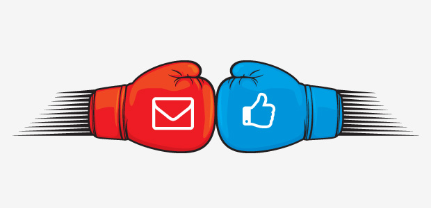 Email versus redes sociales
