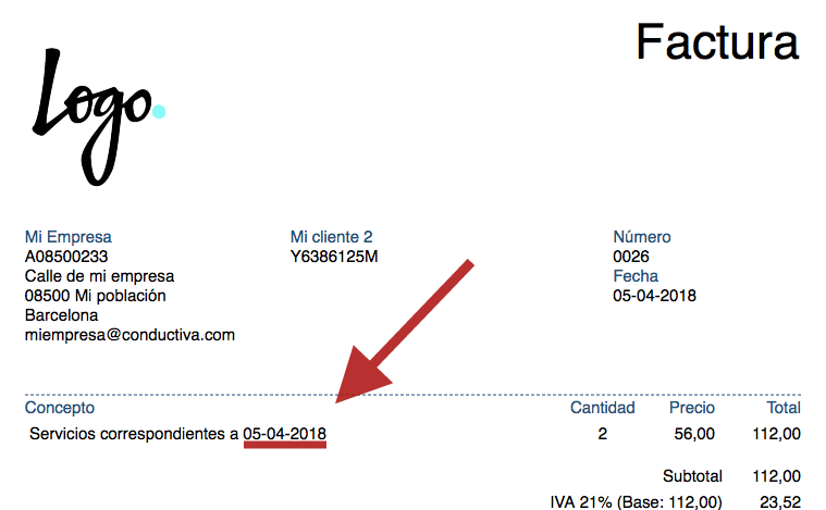 Variables en documentos recurrentes